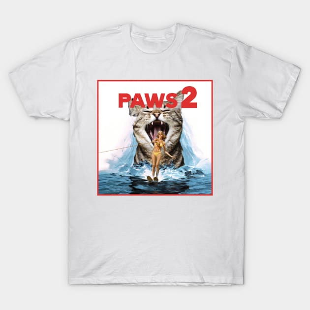 Paws 2 T-Shirt by blackjackdavey